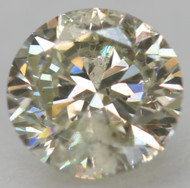 0.50 CARAT K COLOR ROUND BRILLIANT NATURAL EARTH MINED LOOSE DIAMOND FOR JEWELRY 4.96MM *360 REAL VIDEO & PICTURES