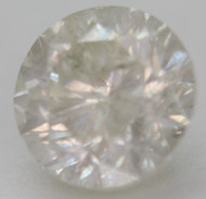 1.22 CARAT I COLOR ROUND BRILLIANT NATURAL EARTH MINED LOOSE DIAMOND FOR JEWELRY 6.54MM *360 REAL VIDEO & PICTURES