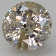 0.49 CARAT LIGHT SILVER ROUND BRILLIANT NATURAL EARTH MINED LOOSE DIAMOND FOR RING 5.05MM *360 REAL VIDEO & PICTURES