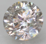 0.53 CARAT I COLOR ROUND BRILLIANT NATURAL EARTH MINED LOOSE DIAMOND FOR JEWELRY 4.99MM *360 REAL VIDEO & PICTURES