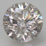 0.77 CARAT H COLOR ROUND BRILLIANT NATURAL EARTH MINED LOOSE DIAMOND FOR JEWELRY 5.7MM *360 REAL VIDEO & PICTURES