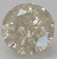 0.61 Carat J Color Round Brilliant Natural EARTH MINED Loose Diamond For Jewelry 5.51mm *360 REAL VIDEO & PICTURES