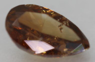 0.50 Carat Orangy Brown SI2 Pear Shape Natural EARTH MINED Loose Diamond 6.57X4.03mm *360 PROFESSIONAL VIDEO & PICTURES