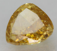 0.19 Carat Fancy Orange SI2 Pear Shape Natural EARTH MINED Loose Diamond 3.91X3.71mm *360 PROFESSIONAL VIDEO & PICTURES