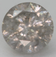 1.09 Carat Fancy Silver Round Brilliant Natural Earth Mined Loose Diamond For Ring 6.6mm *360 REAL VIDEO & PICTURES