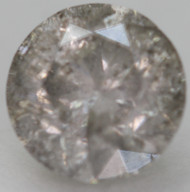 1.24 Carat Fancy Intense Silver Round Brilliant Natural Earth Mined Loose Diamond For Ring 6.63mm *360 VIDEO & PICTURES
