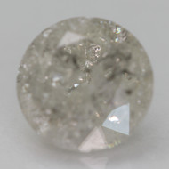 2.01 Carat I Color Round Brilliant Natural EARTH MINED Loose Diamond For Jewelry 7.82mm *360 REAL VIDEO & PICTURES