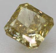 0.30 Carat Int Yellow SI2 Radiant Natural EARTH MINED Loose Diamond 3.92X3.87mm *360 PROFESSIONAL VIDEO & PICTURES