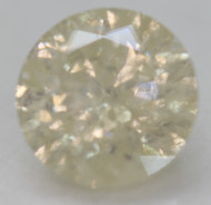 Certified 1.55 Carat I Color SI3 Round Brilliant Natural Earth Mined Loose Diamond For Ring 7.46mm  *360 VIDEO & IMAGES