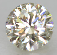CERTIFIED 0.55 CARAT H COLOR VVS2 ROUND BRILLIANT NATURAL EARTH MINED LOOSE DIAMOND FOR RING 5.15MM  *360 VIDEO & IMAGES