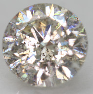 CERTIFIED 1.07 CARAT I COLOR SI2 ROUND BRILLIANT NATURAL EARTH MINED LOOSE DIAMOND FOR RING 6.6MM  *360 VIDEO & IMAGES
