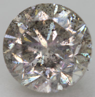 CERTIFIED 1.76 CARAT FANCY SILVER SI2 ROUND BRILLIANT NATURAL EARTH MINED LOOSE DIAMOND 7.23MM  *360 REAL VIDEO & IMAGES