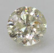 Certified 0.57 Carat I Color SI2 Round Brilliant Natural Earth Mined Loose Diamond For Ring 5.24mm *360 VIDEO & IMAGES