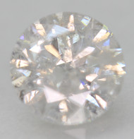 Certified 0.53 Carat D Color SI2 Round Brilliant Natural Earth Mined Loose Diamond For Ring 5.15mm *360 VIDEO & IMAGES