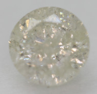 0.87 Carat H Color Round Brilliant Natural EARTH MINED Loose Diamond For Jewelry 5.89mm *360 REAL VIDEO & PICTURES