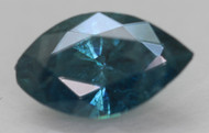 1.00 CARAT FANCY VIVID BLUE MARQUISE NATURAL EARTH MINED LOOSE DIAMOND 9.17X5.50MM *360 PROFESSIONAL VIDEO & PICTURES
