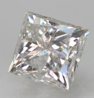 0.53 CARAT D COLOR SI2 PRINCESS NATURAL EARTH MINED LOOSE DIAMOND FOR JEWELRY 4.17X4.12MM *360 REAL VIDEO & PICTURES