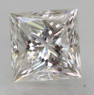 0.24 CARAT E COLOR VVS1 PRINCESS NATURAL EARTH MINED LOOSE DIAMOND FOR JEWELRY 3.47X3.46MM *360 REAL VIDEO & PICTURES