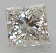 0.34 CARAT G COLOR VVS2 PRINCESS NATURAL EARTH MINED LOOSE DIAMOND FOR JEWELRY 3.94X3.88MM *360 REAL VIDEO & PICTURES