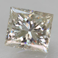 0.45 CARAT H COLOR VVS2 PRINCESS NATURAL EARTH MINED LOOSE DIAMOND FOR JEWELRY 4.52X4.12MM *360 REAL VIDEO & PICTURES