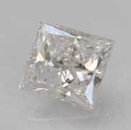 0.42 CARAT D COLOR SI2 PRINCESS NATURAL EARTH MINED LOOSE DIAMOND FOR JEWELRY 4.54X4.37MM *360 REAL VIDEO & PICTURES