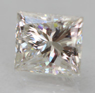 0.30 CARAT E COLOR VS2 PRINCESS NATURAL EARTH MINED LOOSE DIAMOND FOR JEWELRY 3.86X3.40MM *360 REAL VIDEO & PICTURES