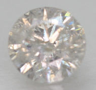 0.48 CARAT H COLOR ROUND BRILLIANT NATURAL EARTH MINED LOOSE DIAMOND FOR JEWELRY 5.02MM *360 REAL VIDEO & PICTURES
