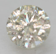 0.56 CARAT I COLOR ROUND BRILLIANT NATURAL EARTH MINED LOOSE DIAMOND FOR JEWELRY 5.21MM *360 REAL VIDEO & PICTURES