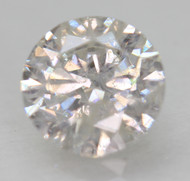 0.52 CARAT F COLOR ROUND BRILLIANT NATURAL EARTH MINED LOOSE DIAMOND FOR JEWELRY 5.17MM *360 REAL VIDEO & PICTURES