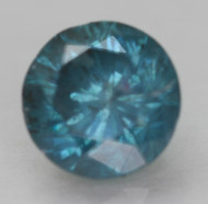 1.26 CARAT FANCY VIVID BLUE ROUND BRILLIANT NATURAL EARTH MINED LOOSE DIAMOND 6.52MM *360 PROFESSIONAL VIDEO & PICTURES