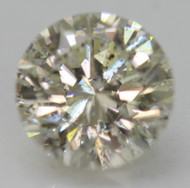 CERTIFIED 1.34 CARAT H COLOR VS2 ROUND BRILLIANT NATURAL EARTH MINED LOOSE DIAMOND FOR RING 7.04MM  *360 VIDEO & IMAGES