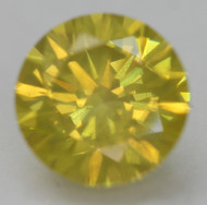 CERTIFIED 1.27 CARAT FANCY CANARY YELLOW VS1 ROUND BRILLIANT NATURAL EARTH MINED LOOSE DIAMOND 6.88MM  *360 VID & PICS