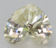 CERTIFIED 2.03 CARAT NATURAL FANCY YELLOW SI2 HEART NATURAL EARTH MINED LOOSE DIAMOND 9.08X7.8MM  *360 VIDEO & IMAGES