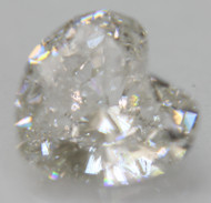 CERTIFIED 1.03 CARAT D COLOR SI1 HEART NATURAL EARTH MINED LOOSE DIAMOND FOR RING 7.14X6.88MM  *360 REAL VIDEO & IMAGES