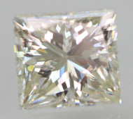 CERTIFIED 0.74 CARAT J COLOR VVS1 PRINCESS NATURAL EARTH MINED LOOSE DIAMOND FOR RING 4.98X4.65MM  *360 VIDEO & IMAGES