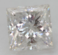 CERTIFIED 1.20 CARAT D COLOR SI1 PRINCESS NATURAL EARTH MINED LOOSE DIAMOND FOR RING 6.02X6MM  *360 REAL VIDEO & IMAGES