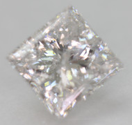 CERTIFIED 1.50 CARAT D COLOR SI2 PRINCESS NATURAL EARTH MINED LOOSE DIAMOND FOR RING 6.21X6.11MM  *360 VIDEO & IMAGES