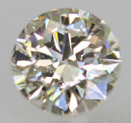 CERTIFIED 0.61 CARAT H COLOR VVS2 ROUND BRILLIANT NATURAL EARTH MINED LOOSE DIAMOND FOR RING 5.5MM  *360 VIDEO & IMAGES