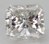 CERTIFIED 0.91 CARAT D COLOR VVS2 RADIANT NATURAL EARTH MINED LOOSE DIAMOND FOR RING 5.73X4.93MM  *360 VIDEO & IMAGES