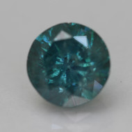 CERTIFIED 1.70 CARAT VIVID BLUE SI2 ROUND BRILLIANT NATURAL EARTH MINED LOOSE DIAMOND 7.29MM  *360 REAL VIDEO & IMAGES