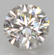 0.33 Carat F Color Round Brilliant Natural EARTH MINED Loose Diamond For Jewelry 4.39mm