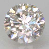 0.38 Carat E Color SI1 Round Brilliant Natural EARTH MINED Loose Diamond For Jewelry 4.5mm