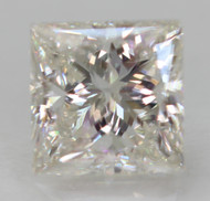 0.45 Carat F Color VS2 Princess Natural EARTH MINED Loose Diamond For Jewelry 4.32X4.30mm
