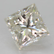 0.60 Carat H Color SI2 Princess Natural EARTH MINED Loose Diamond For Jewelry 4.68X4.55mm