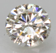 0.30 Carat H Color SI1 Round Brilliant Natural EARTH MINED Loose Diamond For Jewelry 4.29mm