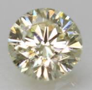 0.30 Carat K Color VVS2 Round Brilliant Natural EARTH MINED Loose Diamond For Jewelry 4.28mm