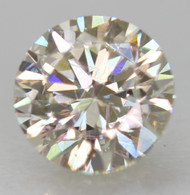 0.32 Carat I Color VVS2 Round Brilliant Natural EARTH MINED Loose Diamond For Jewelry 4.38mm