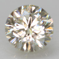0.33 Carat J Color VS2 Round Brilliant Natural EARTH MINED Loose Diamond For Jewelry 4.43mm