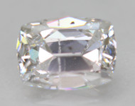 Certified 0.70 Carat D Color SI2 Cushion Natural Earth Mined Loose Diamond For Ring 6.12x4.56mm  *360 VIDEO & IMAGES