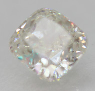 CERTIFIED 0.50 CARAT F COLOR VS1 CUSHION SHAPE NATURAL EARTH MINED LOOSE DIAMOND FOR RING 4.43X4.24MM  *360 VIDEO & PICS